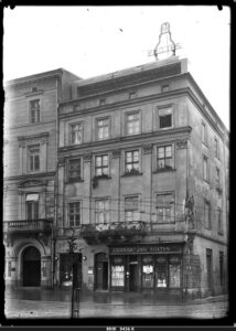 Krakowskie neony – 100 lat historii 4 Neon Philips, Kraków, Rynek Główny.